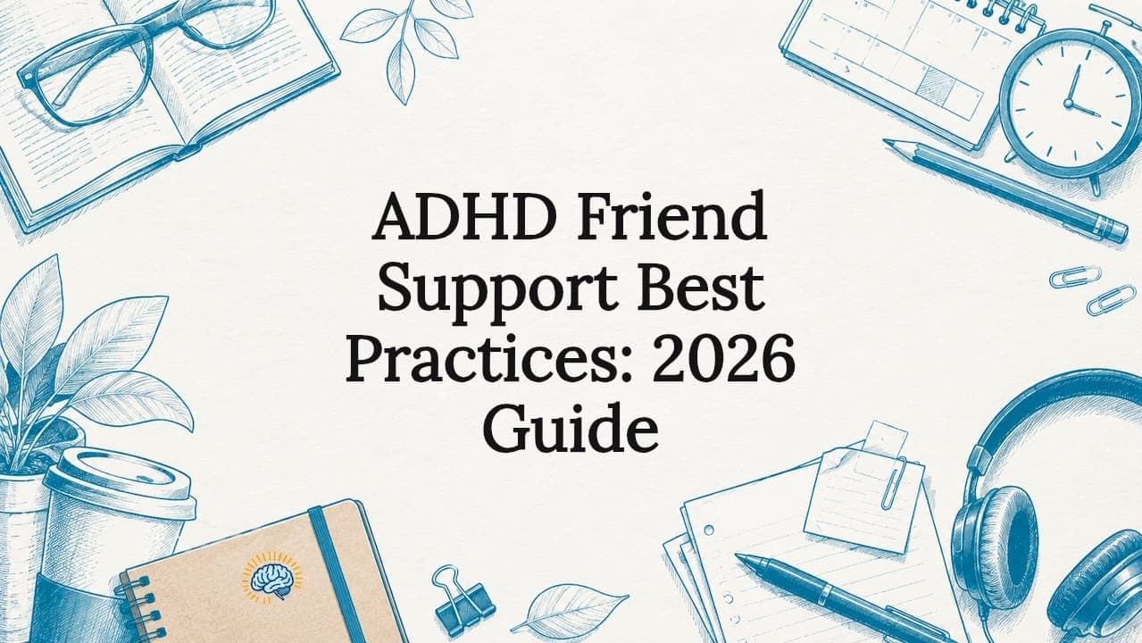 ADHD Friend Support Best Practices: 2026 Guide