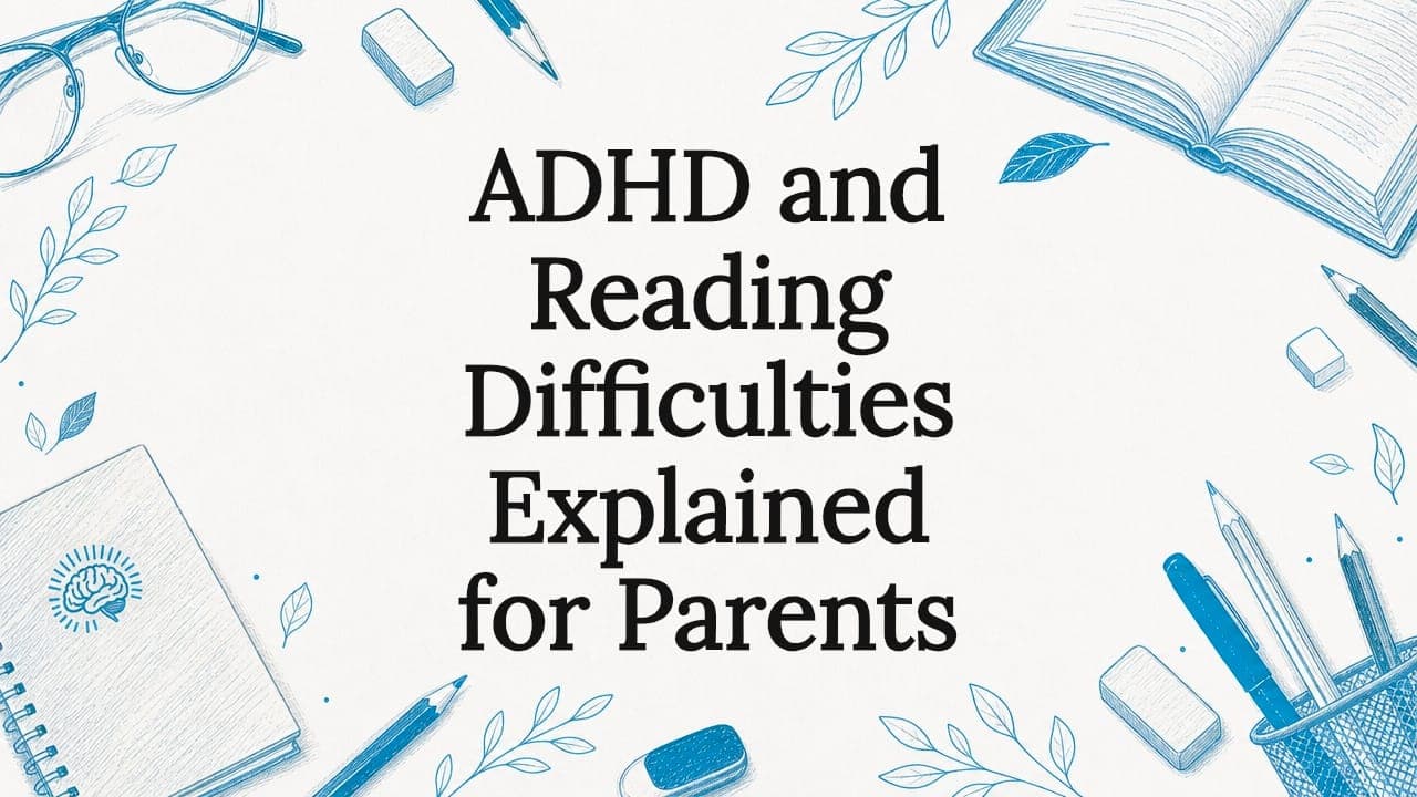 ADHD and Reading Difficulties Explained for Parents